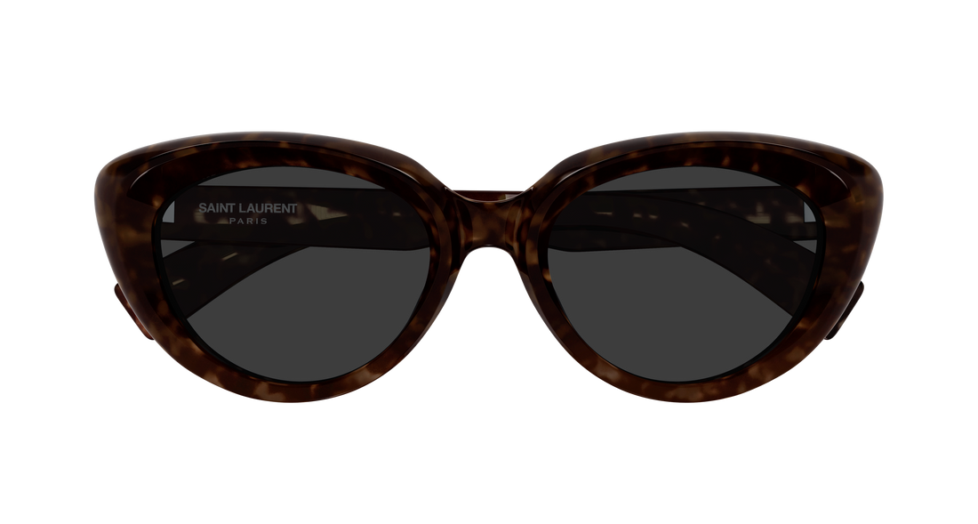 Sonnenbrillen saint laurent sl 859 002 havana cat eye femenino größe 53mm - Detailansicht