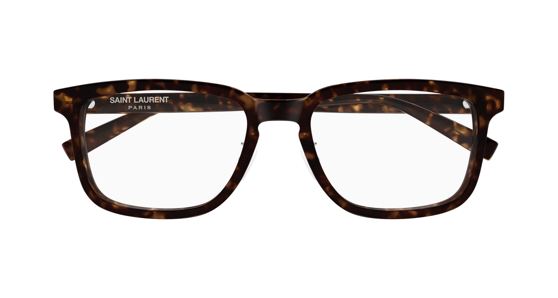 Brillen saint laurent sl 916/f 002 havana rectangular / squared unisex größe 55mm - Detailansicht