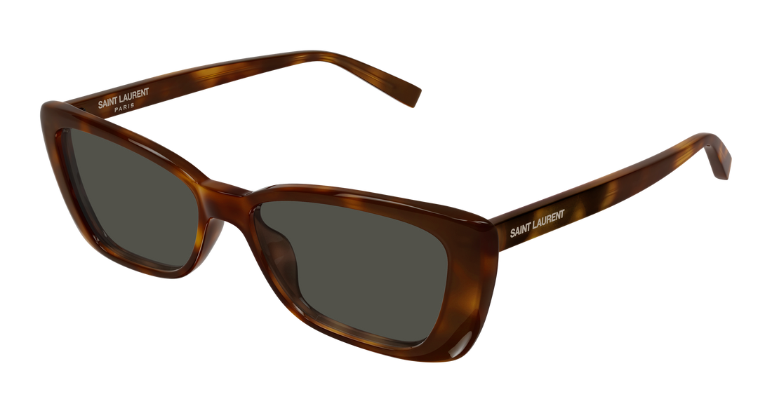 Lunettes de soleil saint laurent sl 943 002 havana rectangular / squared femenino taille 54mm - Vue principale