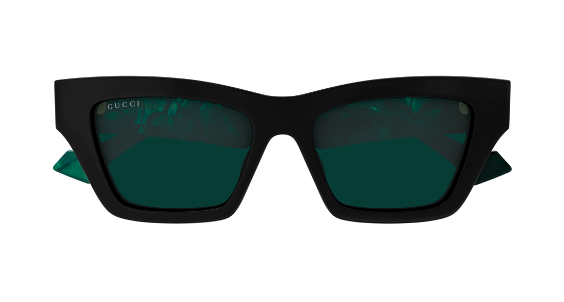Lunettes de soleil gucci gg1753s 007 negro cat eye femenino taille 53mm - Vue détaillée