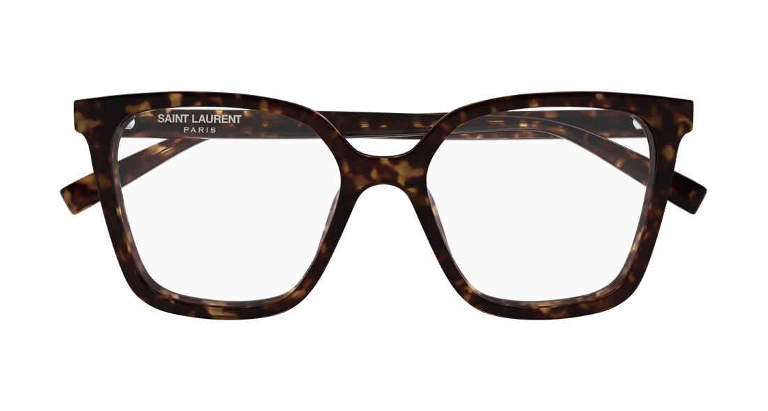 Gafas graduadas saint laurent sl 910 002 havana cat eye femenino talla 53mm - Vista de detalle