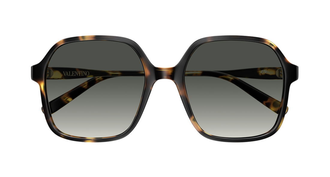 Sonnenbrillen valentino vg0018sa 002 havana rectangular / squared femenino größe 58mm - Detailansicht