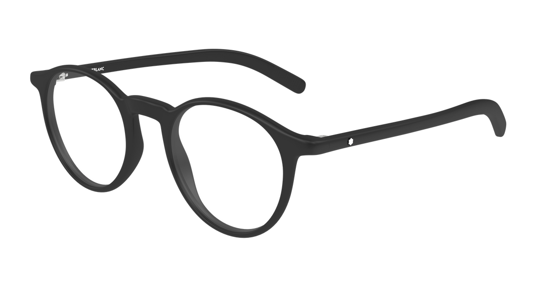 Occhiali da vista montblanc mb0329o 005 negro round/oval/panthos masculino taglia 49mm - Vista principale