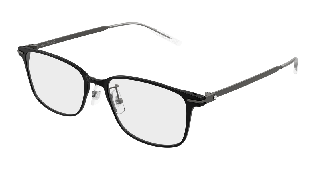 Brillen montblanc mb0532oj 002 negro rectangular / squared masculino größe 53mm - Hauptansicht