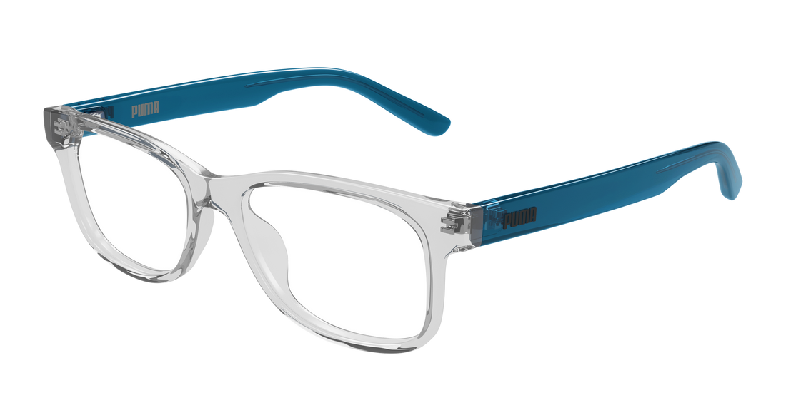 Occhiali da vista puma pj0089o 007 gris rectangular / squared infantil taglia 50mm - Vista principale