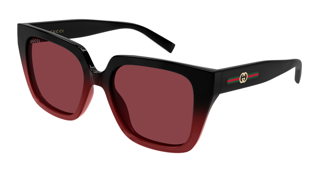 Occhiali da sole gucci gg2102s 004 negro butterfly femenino taglia 54mm - Vista principale