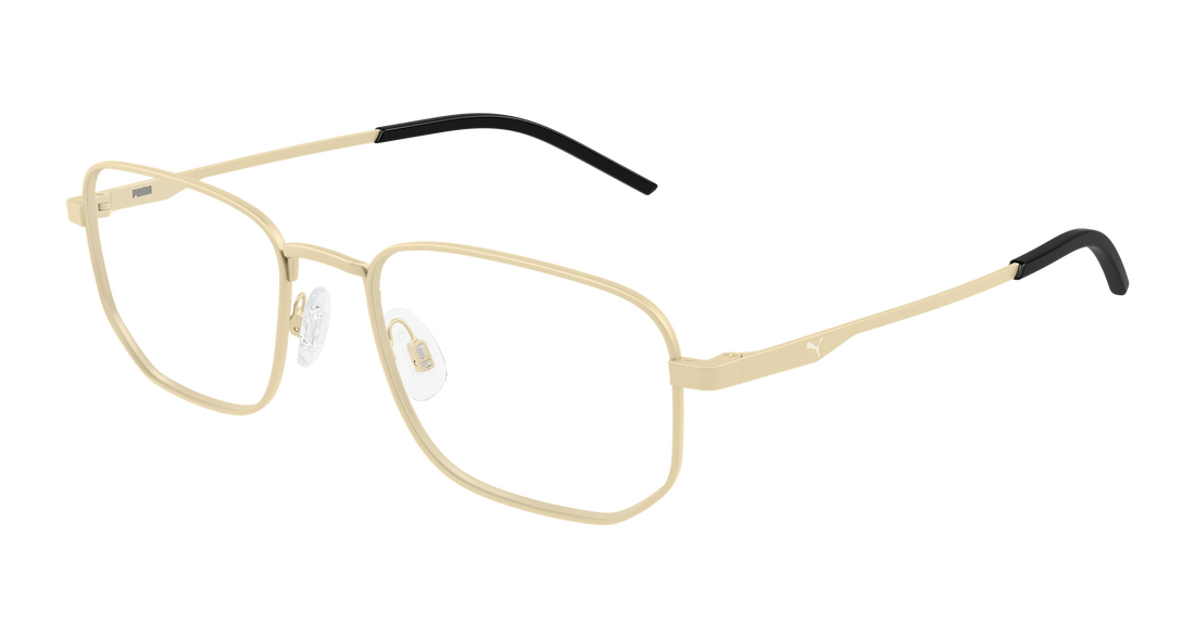 Occhiali da vista puma pu0532o 004 dorado rectangular / squared masculino taglia 55mm - Vista principale