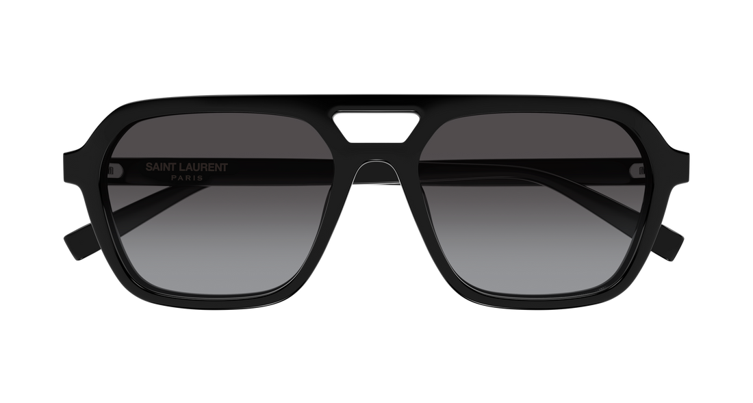 Lunettes de soleil saint laurent sl 905 001 negro rectangular / squared unisex taille 55mm - Vue détaillée