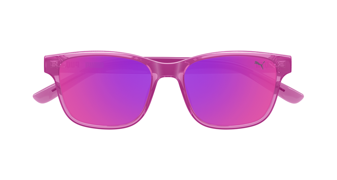 Lunettes de soleil puma pj0088s 010 rosa rectangular / squared infantil taille 50mm - Vue détaillée