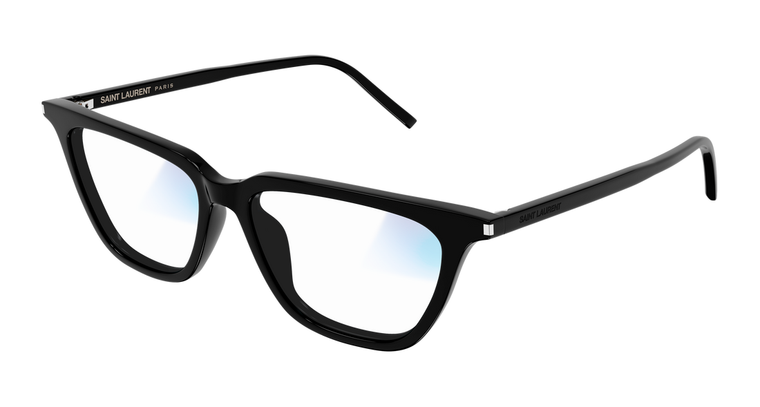 Sunglasses saint laurent sl 889 sulpice thin 006 negro cat eye femenino size 53mm - Main view