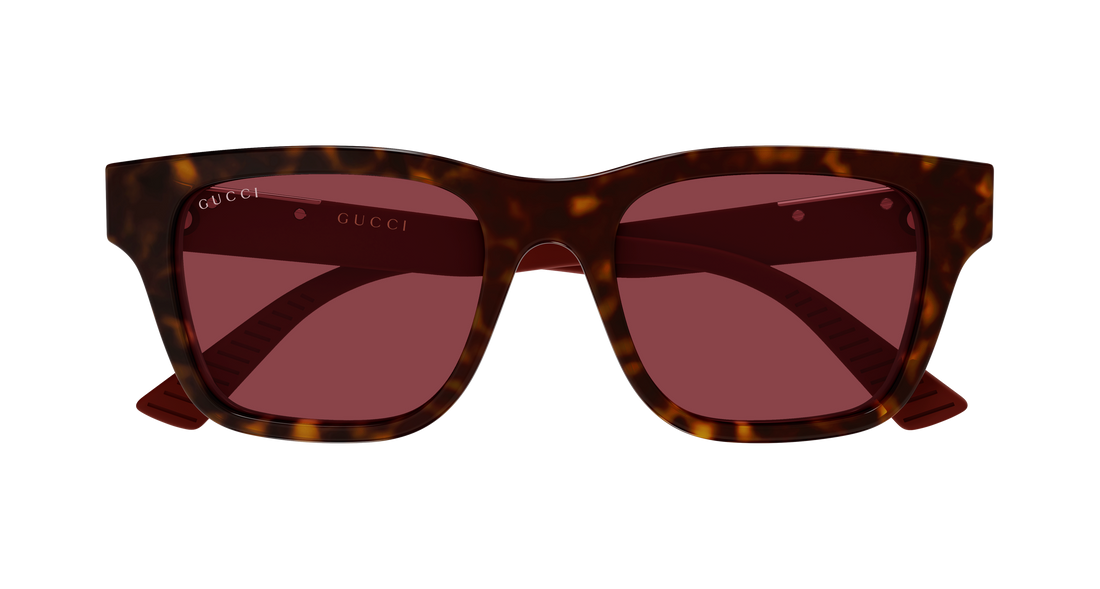 Sunglasses gucci gg2089s 003 havana rectangular / squared masculino size 52mm - Detailed view
