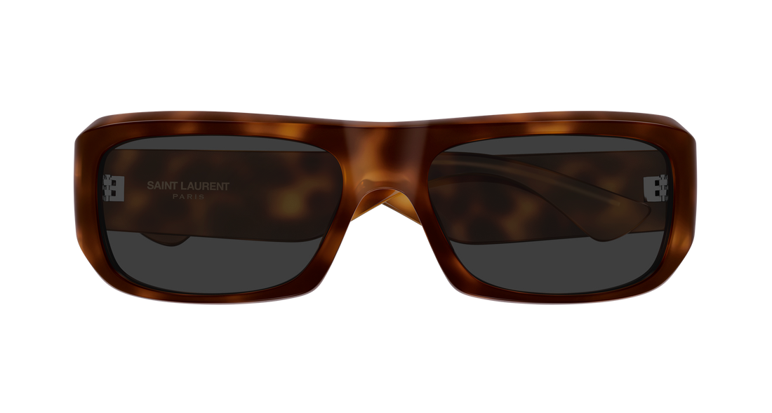 Gafas de sol saint laurent sl 869 003 havana rectangular / squared masculino talla 57mm - Vista de detalle