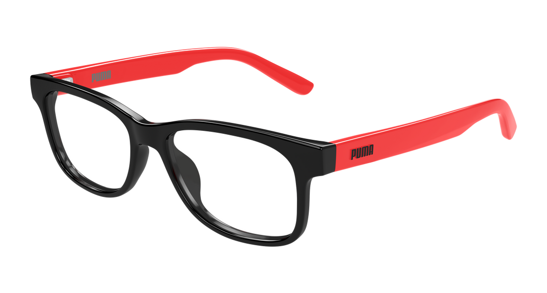 Occhiali da vista puma pj0089o 008 negro rectangular / squared infantil taglia 50mm - Vista principale