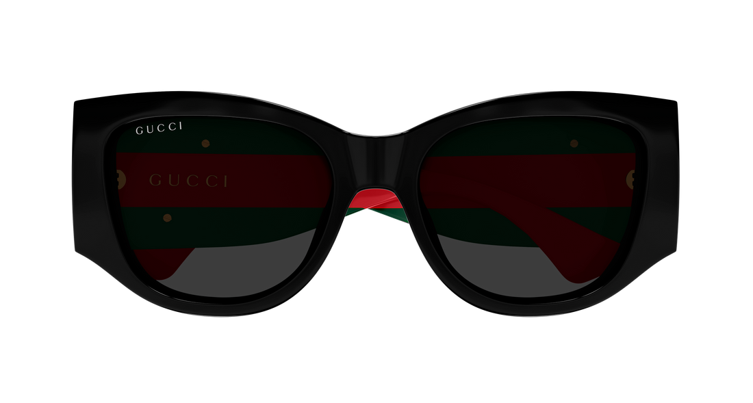 Sunglasses gucci gg2115s 001 negro cat eye femenino size 55mm - Detailed view