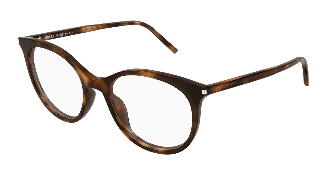 Gafas graduadas saint laurent sl 891 003 havana cat eye femenino talla 52mm - Vista principal