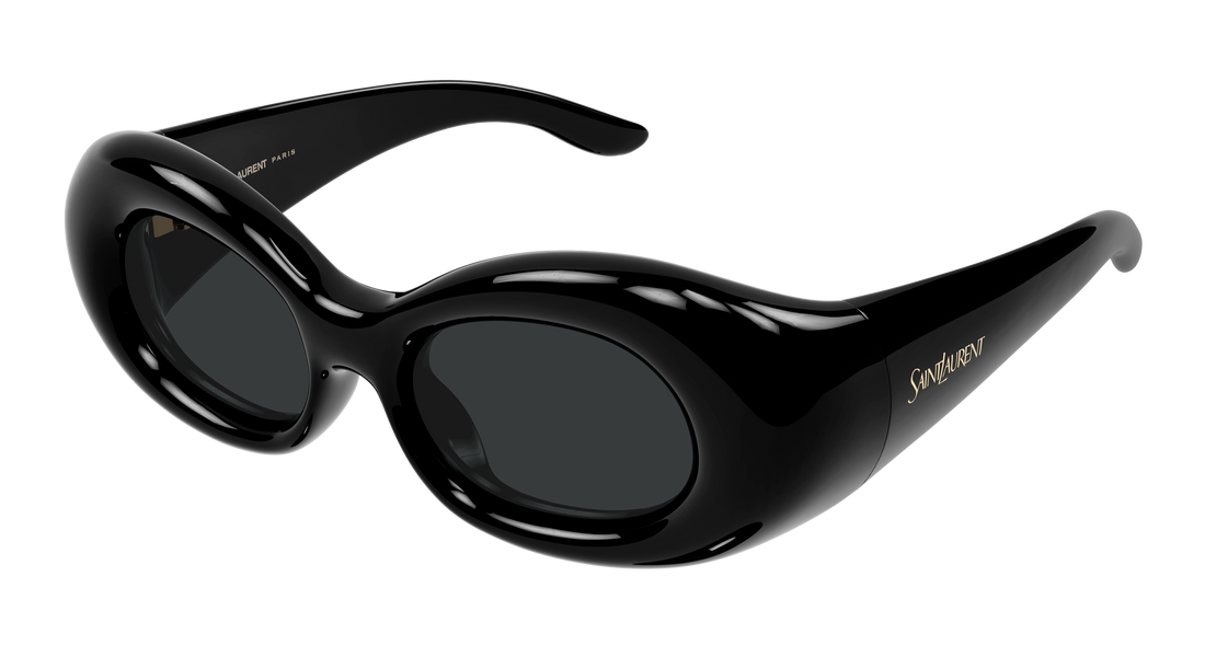 Lunettes de soleil saint laurent sl 968 001 negro round/oval/panthos femenino taille 54mm - Vue principale