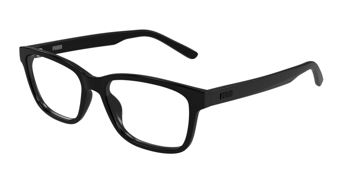 Occhiali da vista puma pu0529o 001 negro rectangular / squared masculino taglia 55mm - Vista principale