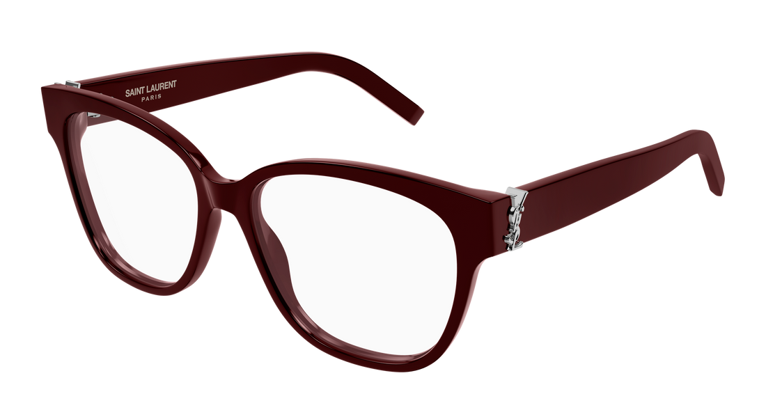 Gafas graduadas saint laurent sl m33 010 burdeos rectangular / squared femenino talla 53mm - Vista principal