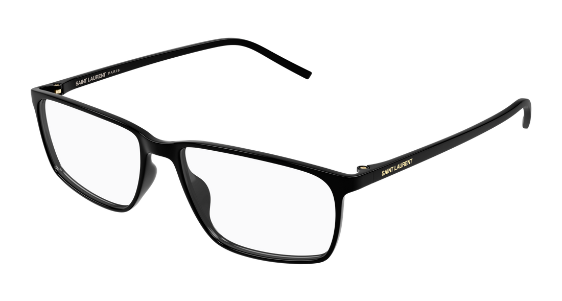 Gafas graduadas saint laurent sl 886 001 negro rectangular / squared masculino talla 57mm - Vista principal