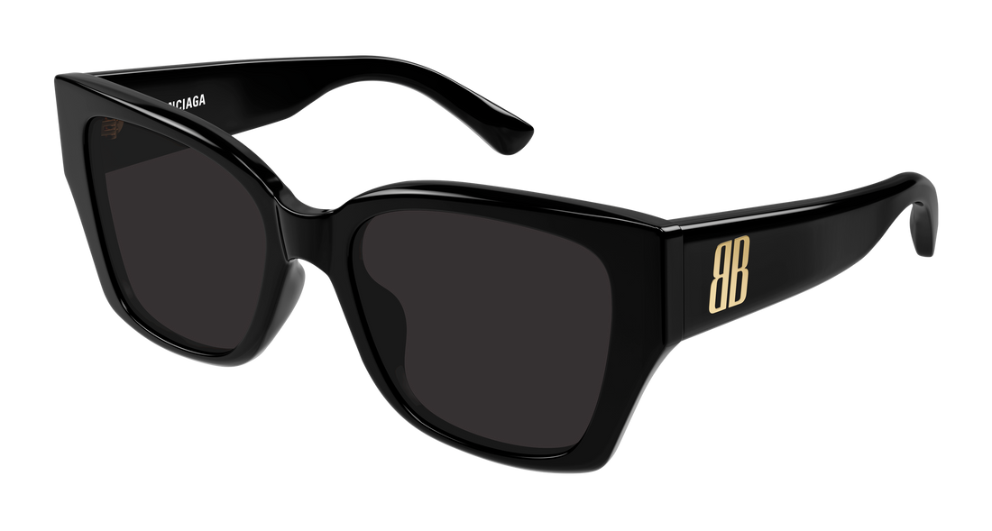 Sunglasses balenciaga bb0474s 001 negro butterfly femenino size 55mm - Main view