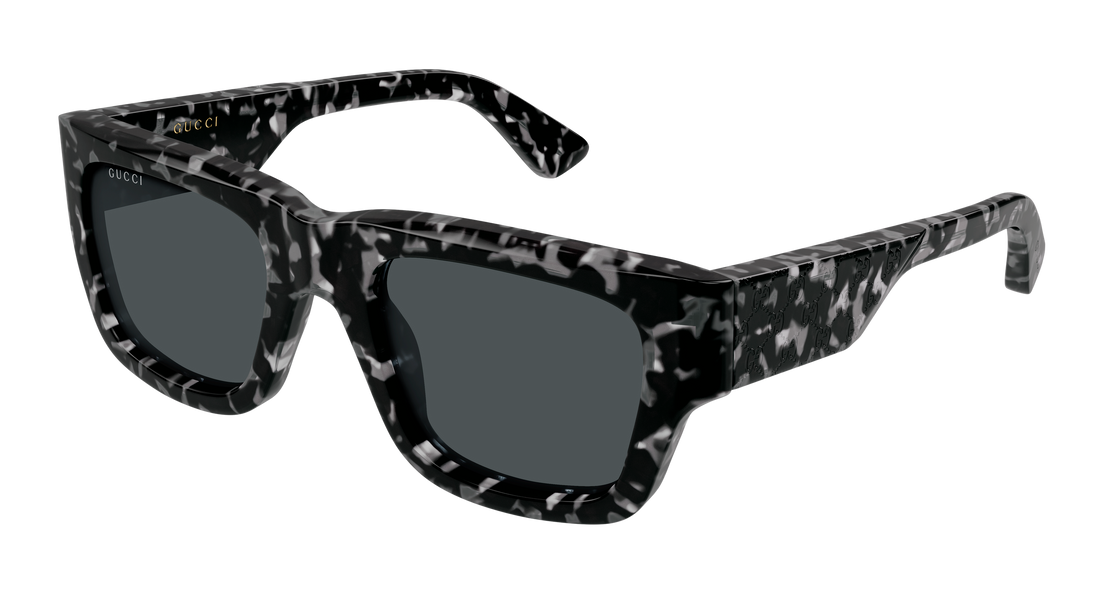 Sunglasses gucci gg1668s 007 havana rectangular / squared masculino size 52mm - Main view