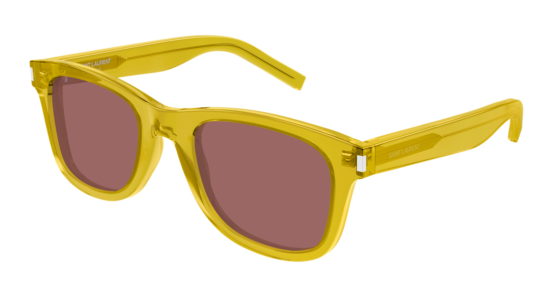 Lunettes de soleil saint laurent sl 51 083 amarillo rectangular / squared masculino taille 50mm - Vue principale
