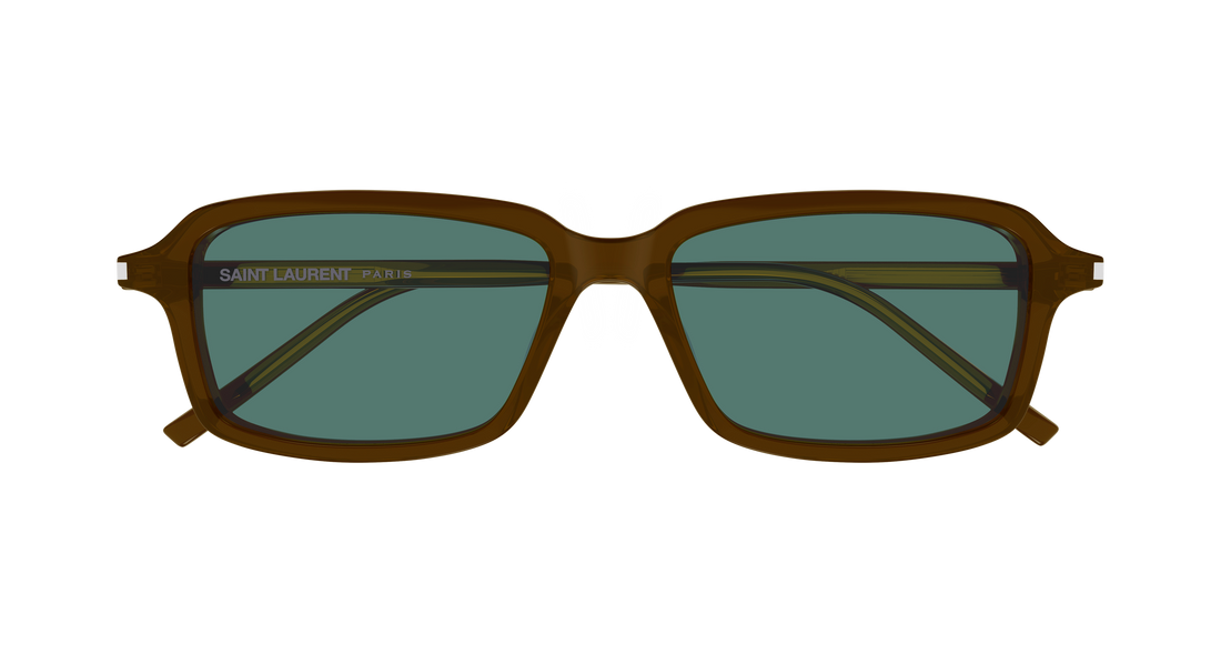 Lunettes de soleil saint laurent sl 938 003 marron rectangular / squared masculino taille 53mm - Vue détaillée