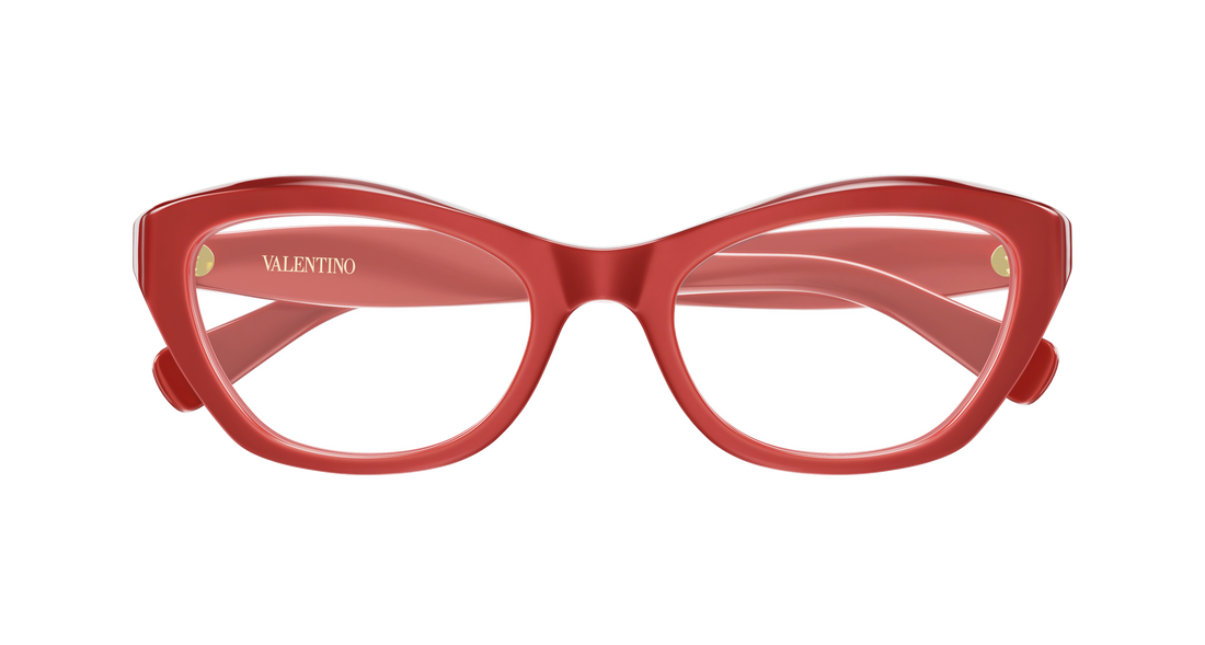Brillen valentino vg0012o 003 rojo cat eye femenino größe 53mm - Detailansicht