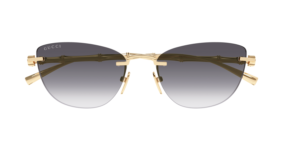 Sonnenbrillen gucci gg2063s 001 dorado cat eye femenino größe 55mm - Detailansicht