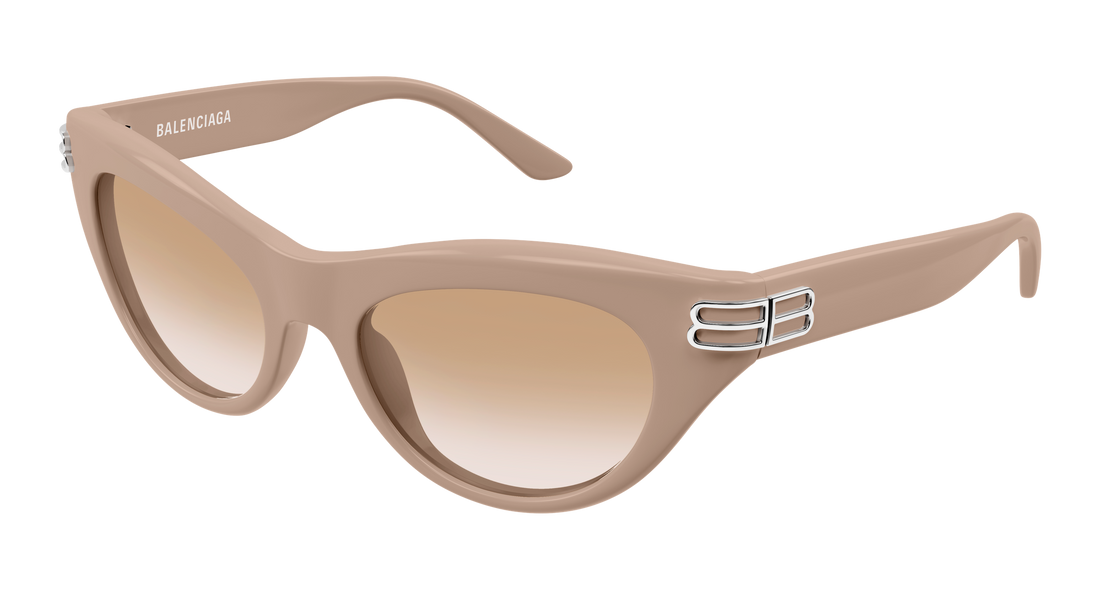 Occhiali da sole balenciaga bb0466s 003 rosa cat eye femenino taglia 55mm - Vista principale