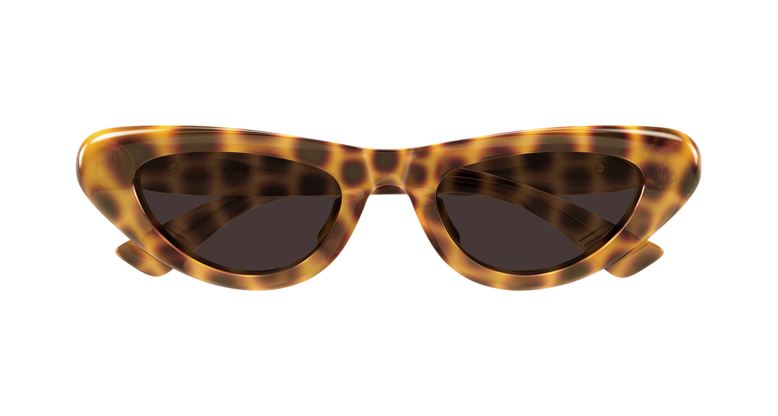 Sunglasses bottega veneta bv1450s 002 havana cat eye femenino size 51mm - Detailed view