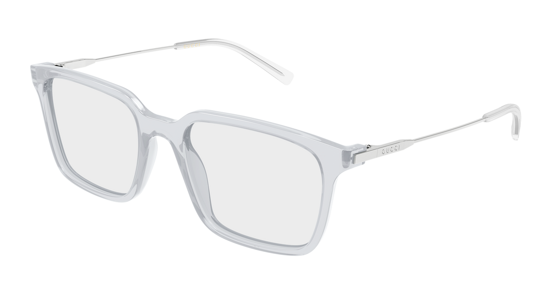 Brillen gucci gg2252o 003 gris rectangular / squared masculino größe 53mm - Hauptansicht