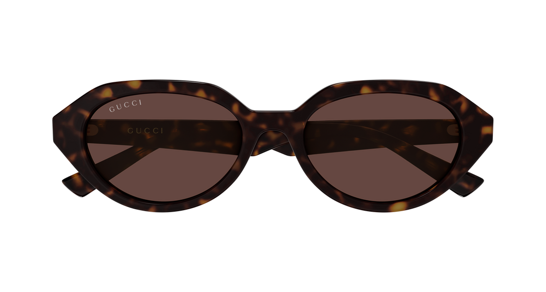Sonnenbrillen gucci gg2178s 002 havana geometrical/directional femenino größe 53mm - Detailansicht
