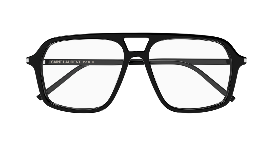 Lunettes de vue saint laurent sl 960 001 negro pilot/navigator femenino taille 55mm - Vue détaillée