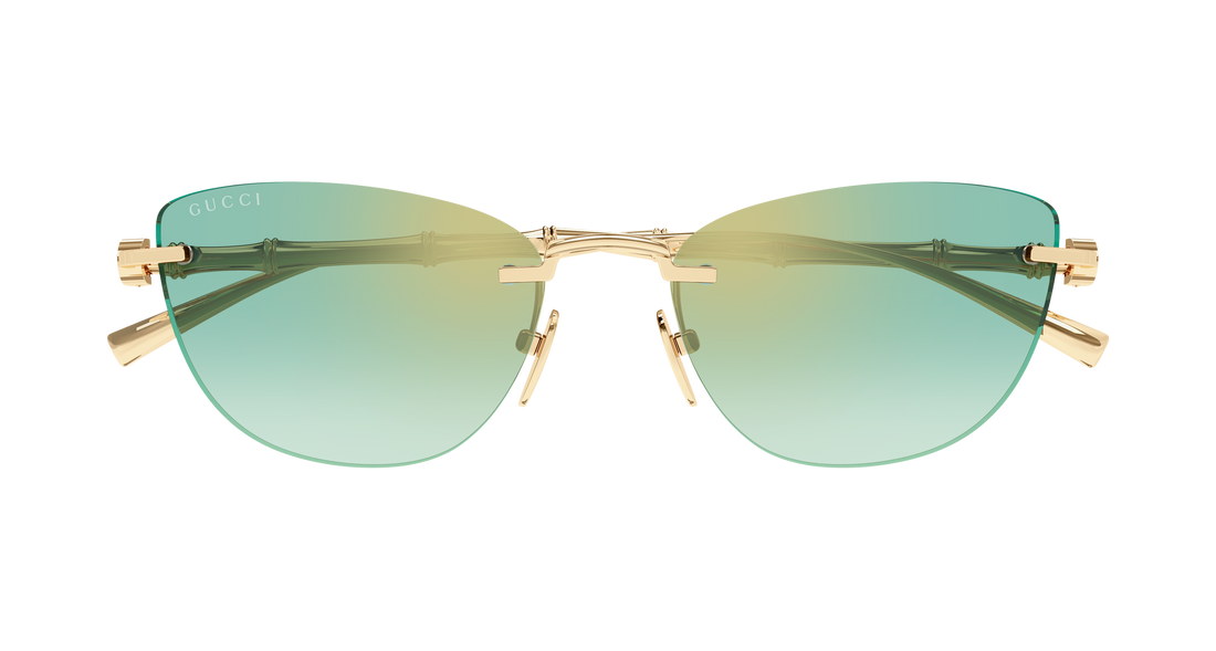 Sonnenbrillen gucci gg2063s 003 dorado cat eye femenino größe 55mm - Detailansicht