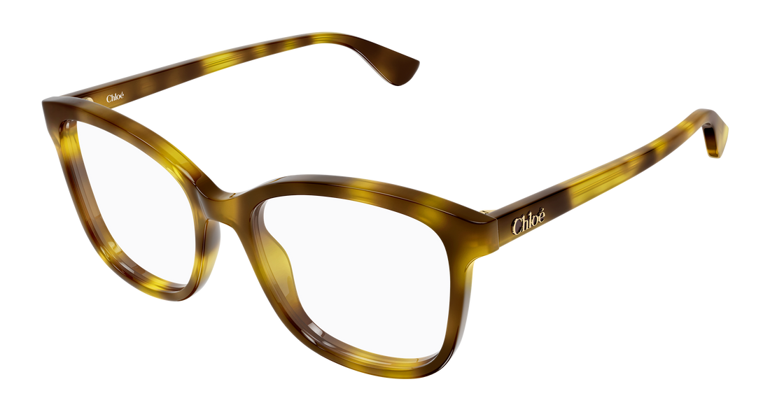 Lunettes de vue chloé ch0393o 002 havana cat eye femenino taille 54mm - Vue principale