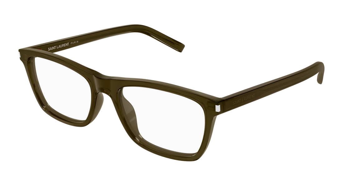 Gafas graduadas saint laurent sl 841 010 marron rectangular / squared masculino talla 58mm - Vista principal