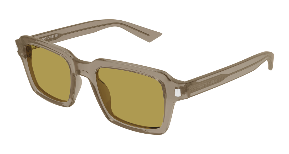 Lunettes de soleil saint laurent sl 947 006 marron rectangular / squared masculino taille 50mm - Vue principale