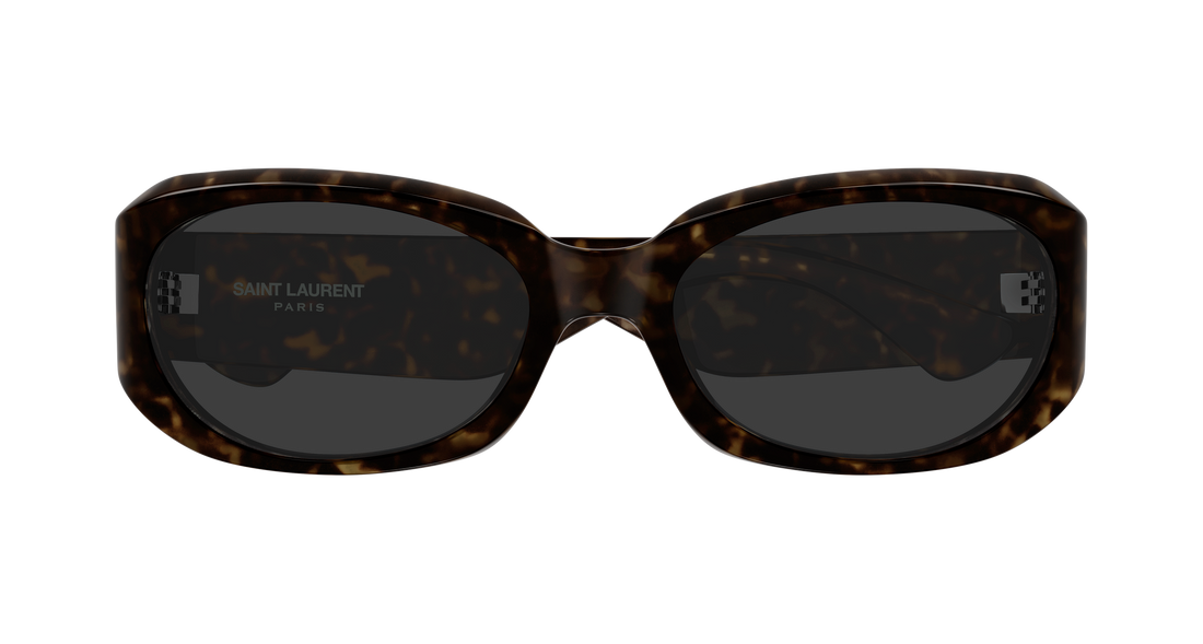 Gafas de sol saint laurent sl 868 002 havana rectangular / squared femenino talla 57mm - Vista de detalle