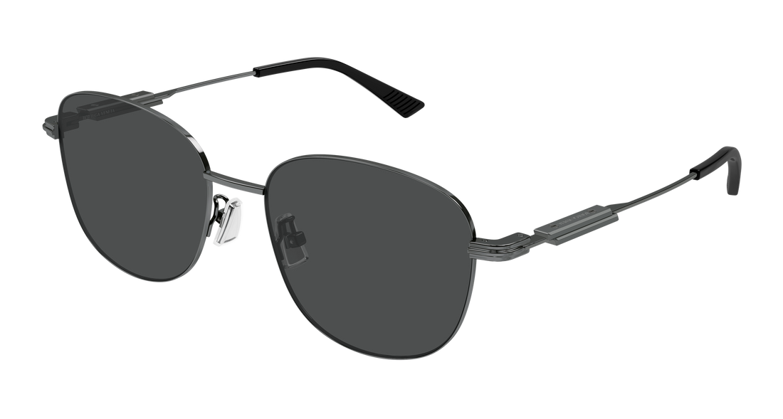 Lunettes de soleil bottega veneta bv1517sa 001 plateado round/oval/panthos femenino taille 56mm - Vue principale