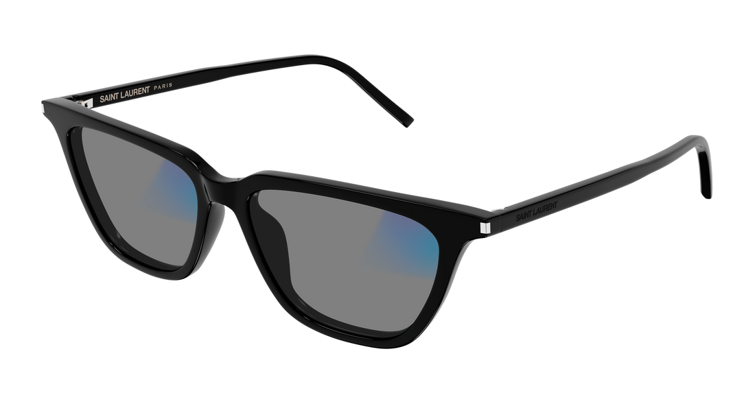 Sunglasses saint laurent sl 889 sulpice thin 006 negro cat eye femenino size 53mm - Detailed view