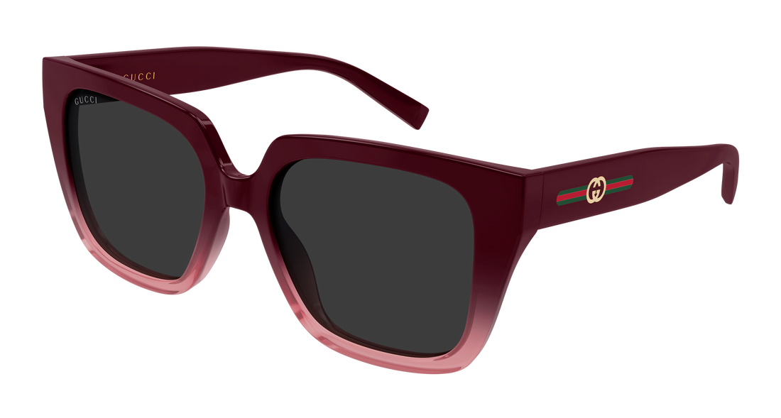 Occhiali da sole gucci gg2102s 003 burdeos butterfly femenino taglia 54mm - Vista principale