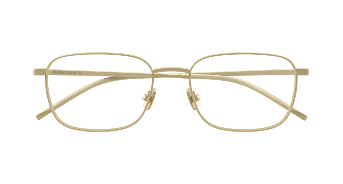 Prescription glasses bottega veneta bv1472o 006 bronce rectangular / squared masculino size 56mm - Detailed view