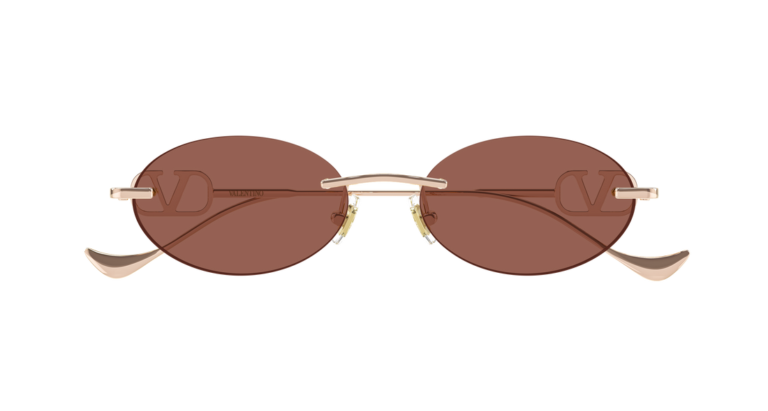 Sonnenbrillen valentino vg0032s 006 dorado geometrical/directional femenino größe 53mm - Detailansicht