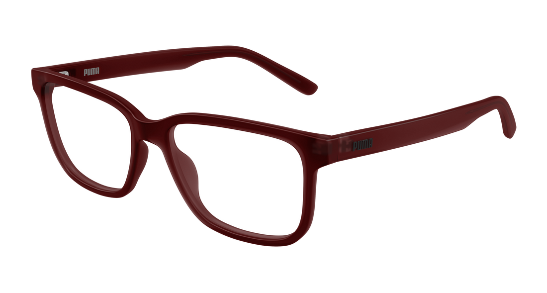 Occhiali da vista puma pu0530o 003 burdeos rectangular / squared masculino taglia 55mm - Vista principale