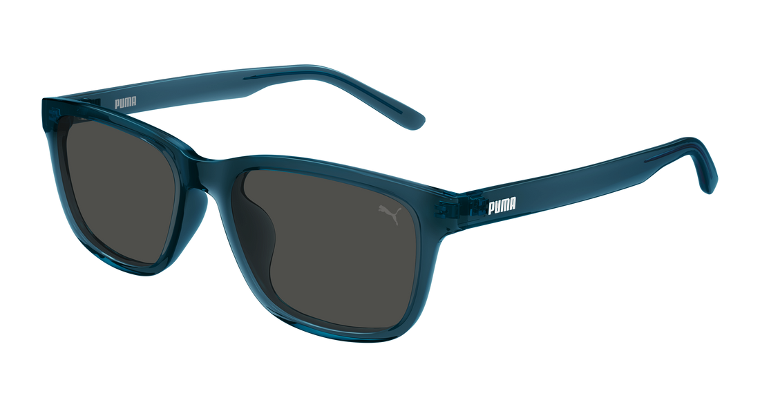 Lunettes de soleil puma pu0548sa 003 azul rectangular / squared masculino taille 56mm - Vue principale