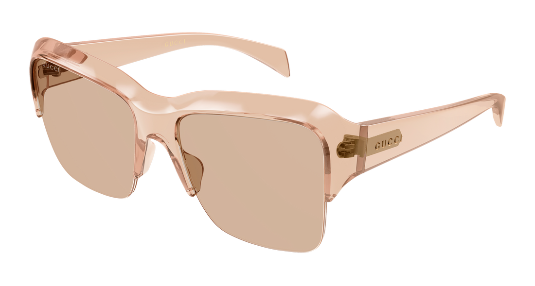 Sonnenbrillen gucci gg2024s 003 beige pilot/navigator femenino größe 57mm - Hauptansicht
