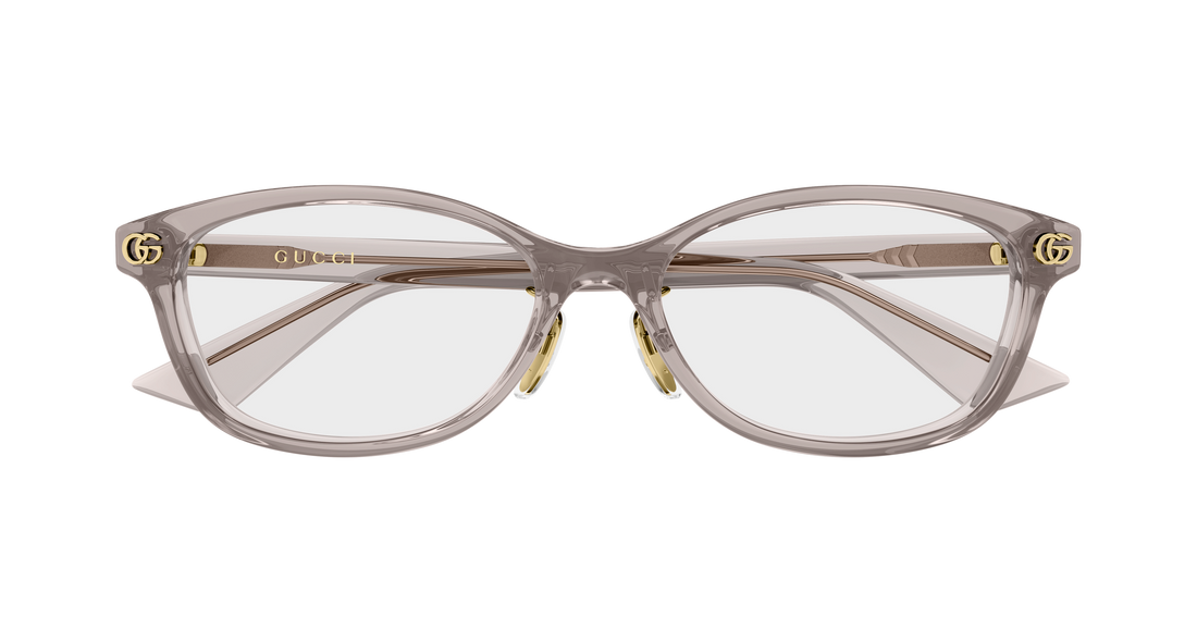 Brillen gucci gg2144oj 004 gris rectangular / squared femenino größe 50mm - Detailansicht