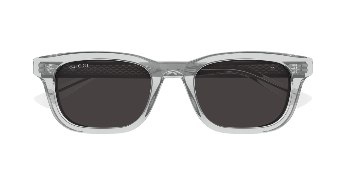 Lunettes de soleil gucci gg2248s 004 gris rectangular / squared masculino taille 51mm - Vue détaillée