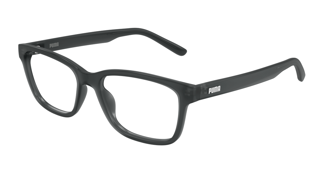 Occhiali da vista puma pu0529o 002 gris rectangular / squared masculino taglia 55mm - Vista principale